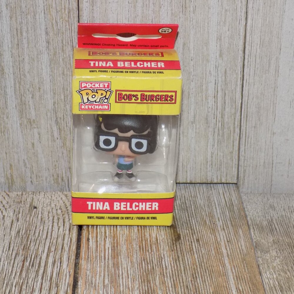 Pocket Pop TINA BELCHER Key Chain New Old Stock in Box  2016 *
